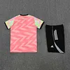 2025/2026 Real Madrid Pre-Match Training Pink Shirt+Shorts 1:1 Thai Quality