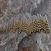 60pcs Drill Bits Straight Shank High Speed Steel Twist Drill Bits (Gold)