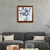(US Local)Paint By Numbers Kit On Canvas DIY Oil Art Vase Picture Home Decor40x40cm