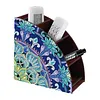 DIY Diamond Painting Kit Triangle Shaped Organizer Box Wooden Storage Box