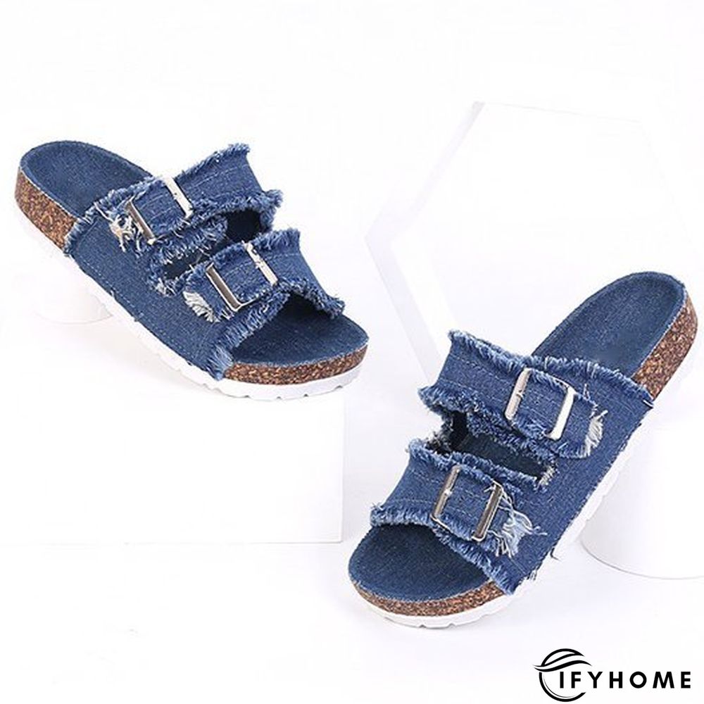 Women's Date Denim Slipper | IFYHOME
