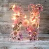Last Day Promotion 49% OFF -Floral Resin Night Light