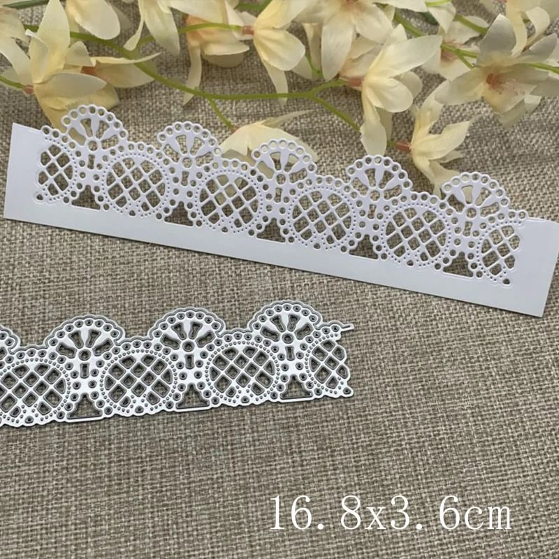 Athvotar grid frame edges Metal Cutting Dies Stencils Die Cut for DIY Scrapbooking Album Paper Card Embossing