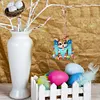 Easter Alphabet Double Sided - 5D DIY Craft Keychain