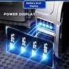 LED Rechargeable Head Lights Flashlight for Camping Cycling Fishing (White)