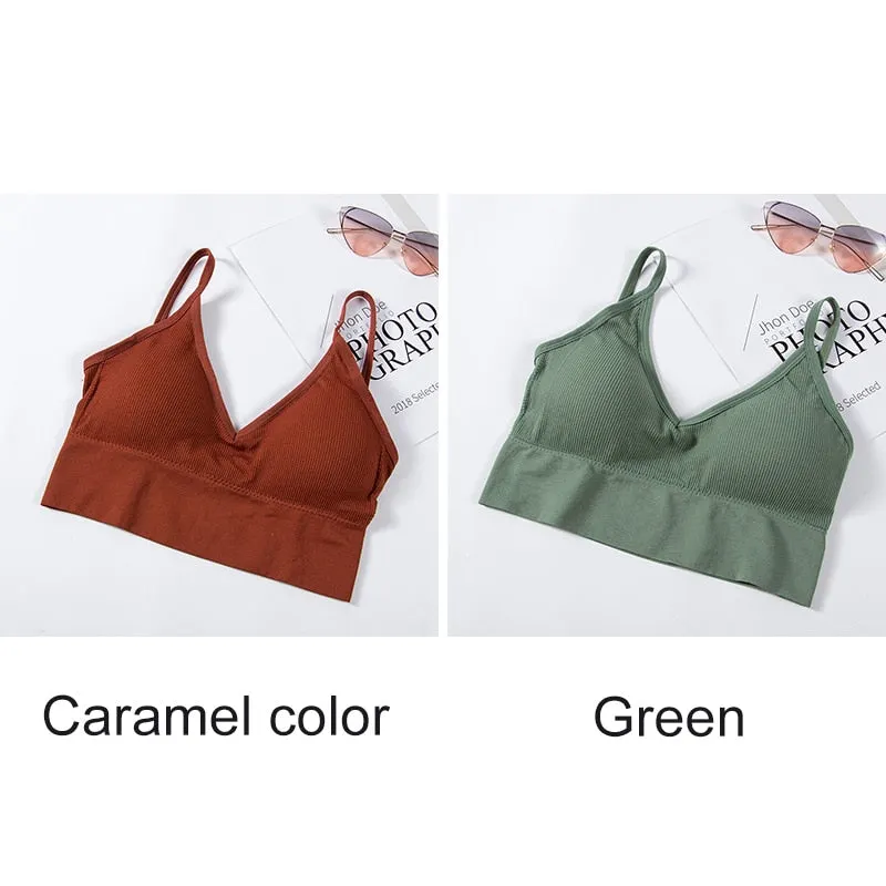 2 Pcs Bras for Women Sexy Seamless Bra U Type Backless Push Up Bralette Brassiere Women Lingerie Soutien Gorge Femme