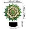 DIY 5D Diamond Painting Acrylic Mandala  Night Light Lamp Home Decoration Ornament Gift Kit