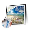 Paint by Numbers Acrylic Painting - Seaside Beach 40*40cm(HOT)