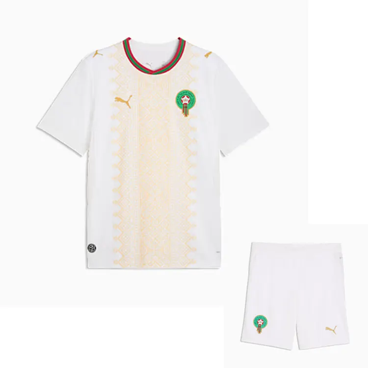 Kids Morocco 2026 Away Football Jersey