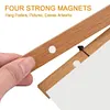 Magnetic Light Wood Wooden Frame Hanger for Photo Picutre Canvas Artwork Art Print Wall Hanging DIY Diamond Art Accessories