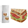 DIY Special Shape Diamond Art Fridge Magnets Sticker Kit(Sandwich)