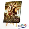 Indians-Paint By Numbers Acrylic Painting 40*50cm