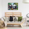 Panda  - Full Round Diamond Painting  40*30cm/50*40cm