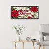 Christmas Flower-Full Round Diamond Painting 50*25cm