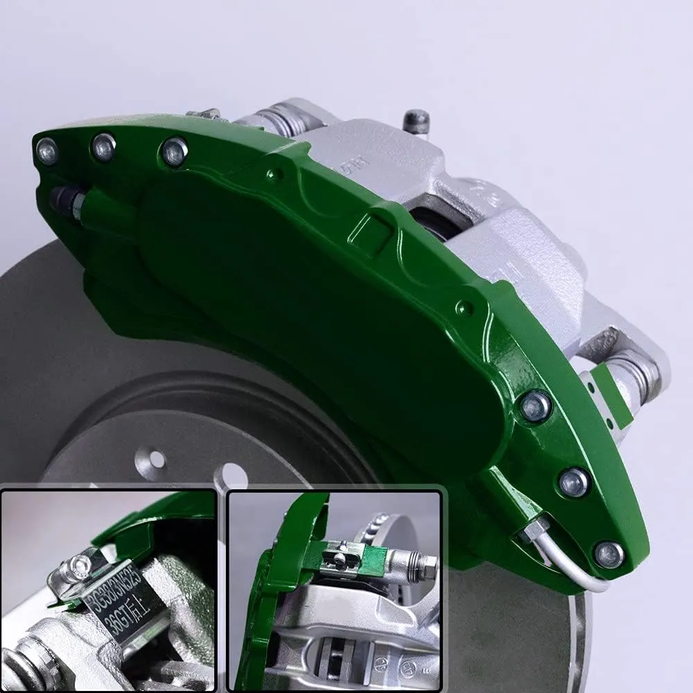 Car caliper modification: Aluminum alloy brake caliper cover decoration (aluminum alloy screw fixing type)
