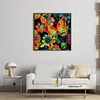 Butterfly - Full Embroidery 9 CT Stamped Cross Stitch Bead Embroidery - 40*40CM