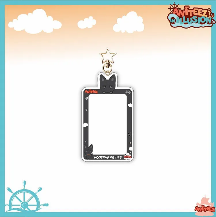 ateez aniteez サン カードホルダー トレカケース ATEEZ X ANITEEZ IN DREAMLAND OFFICIAL MD PVC PHOTOCARD HOLDER