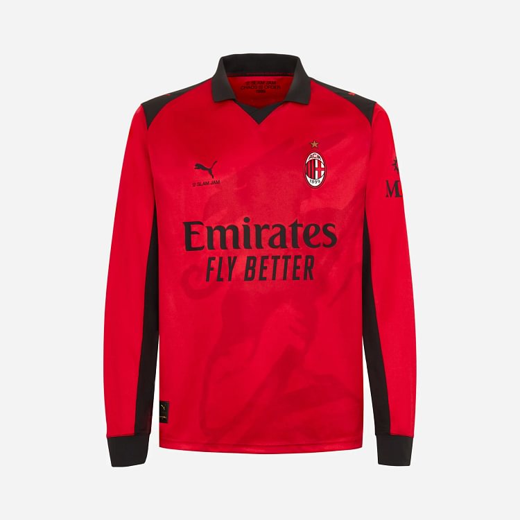 【S~4XL】AC Milan 25/26 Fourth Long-Sleeved Jersey