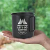 300ML Camping Mug Aluminum Alloy Tea Beer Coffee Mug Lightweight for Outdoor Use