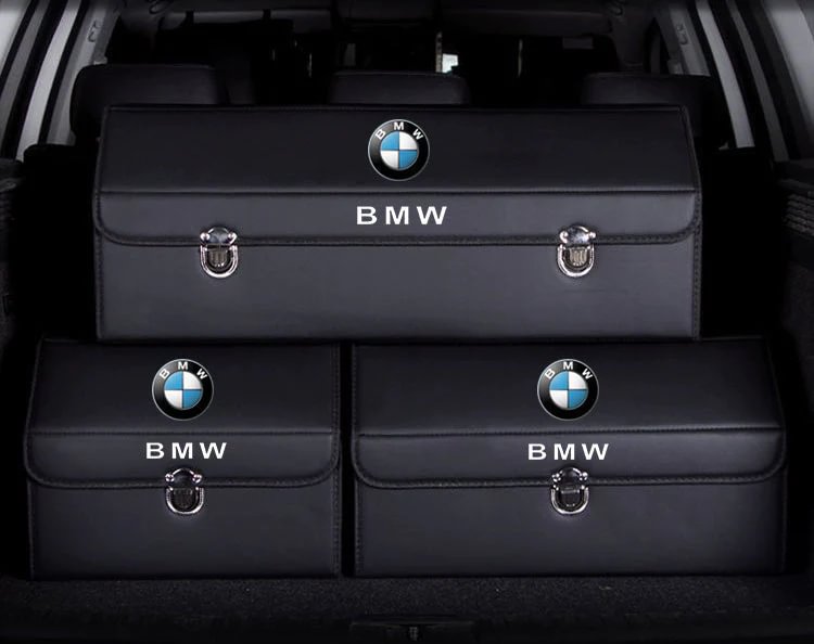 Car Trunk Leather Storage Box
