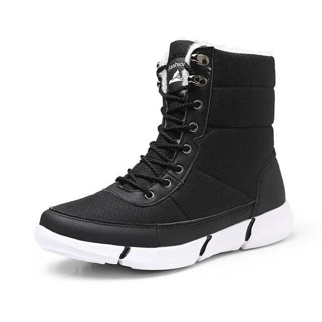Women Boots Non-slip Waterproof Winter Ankle Snow Boots Women Platform Winter Shoes With Thick Fur Botas Mujer Thigh High Boots