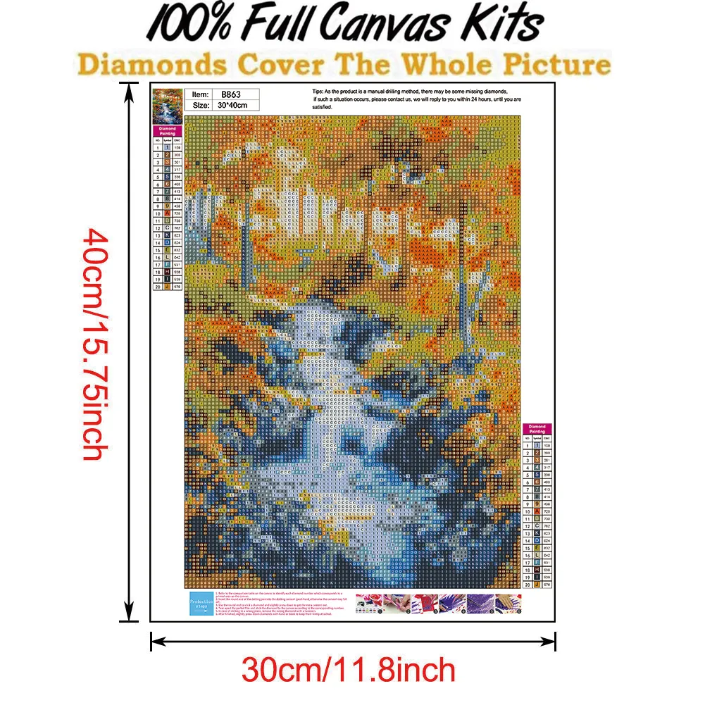 Diamond Painting - Full Round Drill - Scenery(30*40cm)