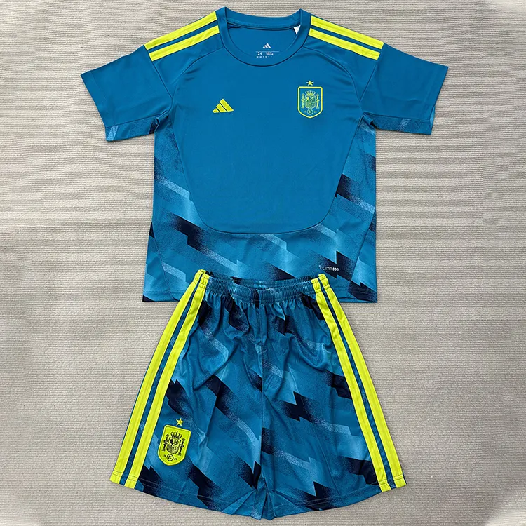 Kids Spain 2026 World Cup GK Football Jersey