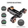 Electric Slide Rail Intelligent Wireless Remote Control SLR Mobile Phone Holder Camera Car Straight Curve Shooting Photography Car With Wireless Remote Control, USB Charging, Adjustable Speed, Suitable For All SLR Cameras And Home DV Cameras