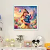 Princess Belle And Stitch - 11CT Stamped Cross Stitch - 40*40cm - Disney