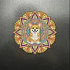 Diamond Painting Double-Layer Dog Mandala Refrigerator Magnet 360 Rotating Magnetic Refrigerator Sticker