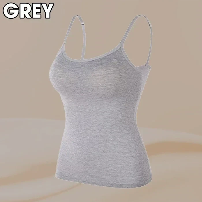 🔥Hot sale🔥 Women Tank Top with Built in Bra Camisole