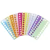 10/12x 20 Positions Plastic Thread Board Embroidery Row Line Yarn Organizer