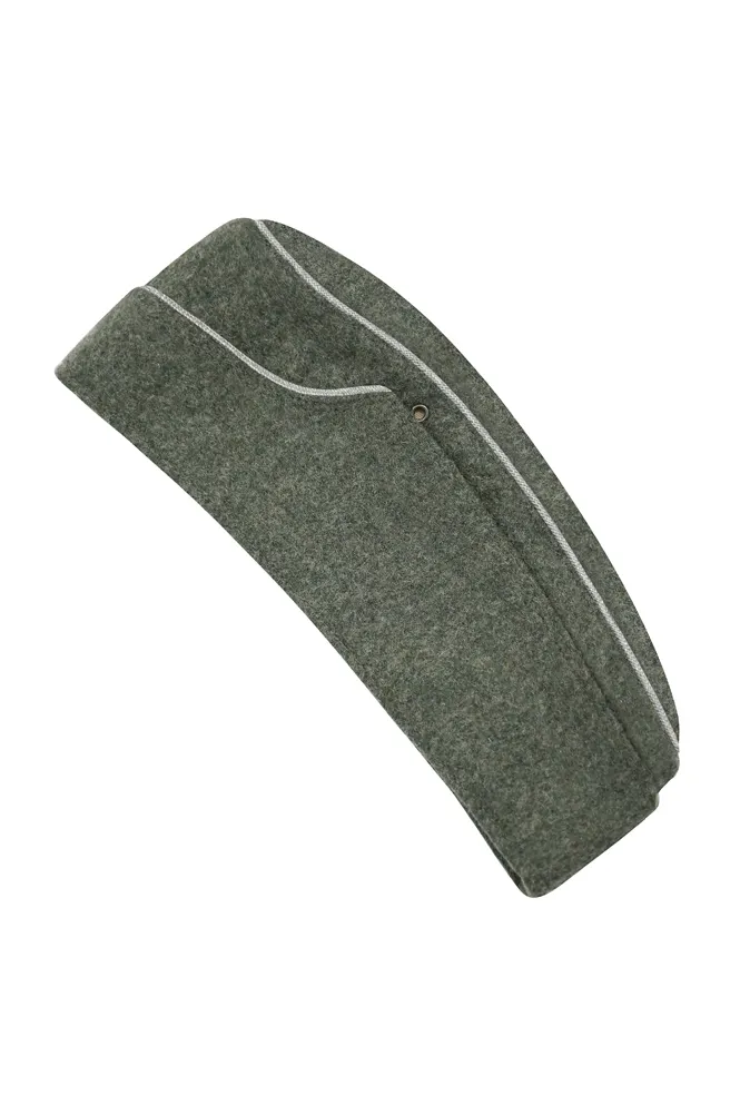   Wehrmacht Elite M1938 Field Grey Wool Overseas Cap German-Uniform