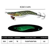 Luminous Fishing Lure 90mm 7g Squid Jigs Fishing Bait Prawn Hook Artificial Bait