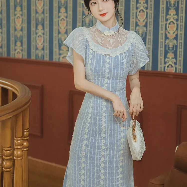 Women cottagecore Dress Vintage Young Dress Girl's Casual Summer