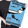 Paratrooper 82nd Airborne - Vintage Metal Signs - 20*30cm/30*40cm