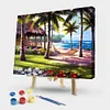 Seaside-Paint By Numbers Acrylic Painting 50*40cm