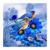 2 Birds in Flowers-Full Square Diamond Painting