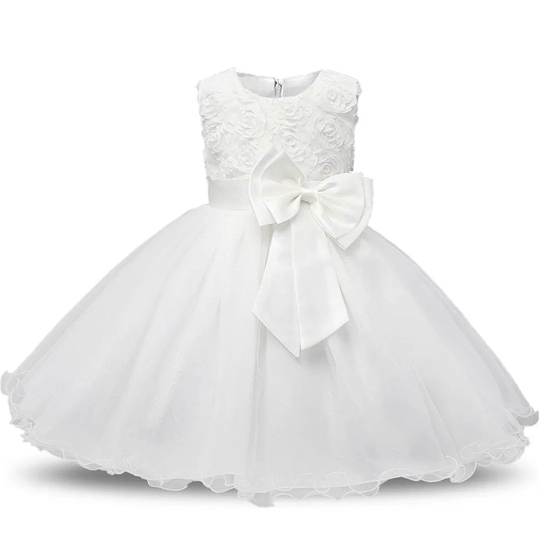 Flower Girls Dresses for Wedding  Birthday Kids Clothes Dress Girl  Elegant Princess Butterflies Children Formal Pageant Gown