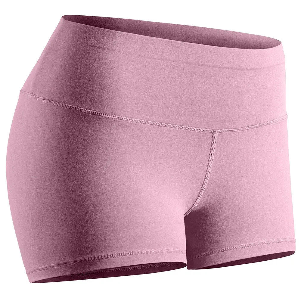 SVOKOR Workout Yoga Fitness Shorts Women High Waist Seamless Shorts Female Clothing Push Up Short Elasticity Running Pants