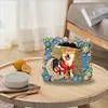 Special Shape Flower Moon Diamond Painting Picture Photo Frame for Home Office