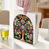 Acrylic Tree Of Life Diamond Painting Paper Towel Napkin Holder for Art Crafts