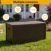 [US Local Warehouse] 2 Pack Shade Sail Poles 10FT Outdoor Sun Shade Poles 2.8in Diameter Heavy Duty Metal Post for Deck Patio Outside Backyard