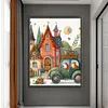 【Limited Stock Sale】Bird On Roof-11CT Stamped Cross Stitch 50*65cm/19.69*25.59in(Big Size)