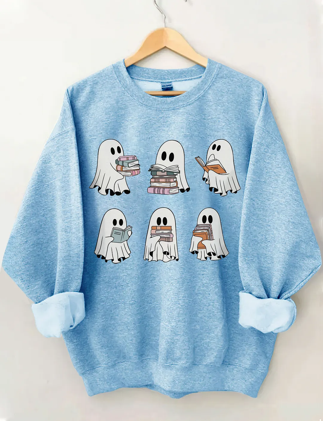 Ghost Reading Sweatshirt