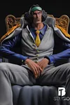 Pop Scale Sitting Kuzan/ Aokiji - ONE PIECE Resin Statue - BT Studios