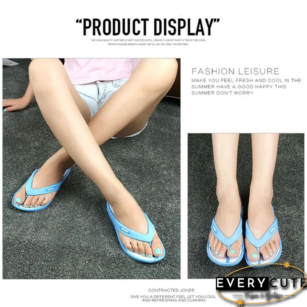 Women Caual Beach Flip Flops 4 Colors Sandal Shoes for Woman Summer Massage Shoes