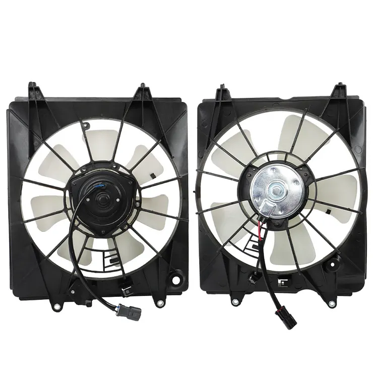 SEBLAFF 2PCS AC Condenser Cooling Fan Replacement for 2010 2011 CR-V 2.4L HO3115155 HO3115161 HO3120107