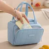 Quilted Insulated Food Container Water-Resistant Lightweight Lunch Bags for Work