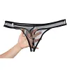 Men's Underwear Sexy Transparent G-String Thong Briefs Bulge Pouch Breathable Panties Perspective Male Bikini Underpants